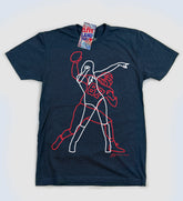 TNT Neon Lights T shirt -Navy