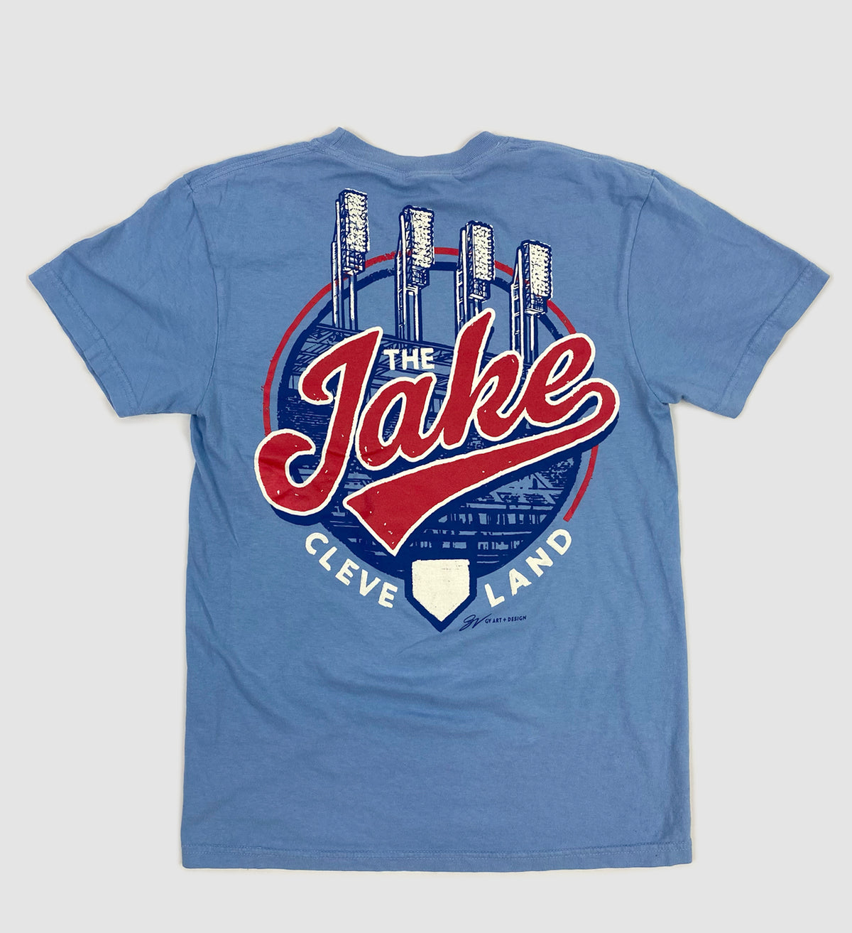 Jake Script Circle Tshirt