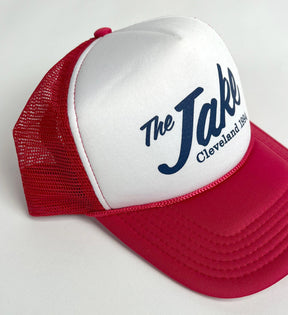 "The Jake" Red Trucker Hat