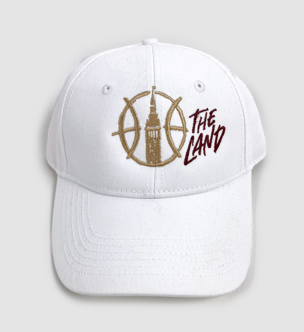 Cleveland Basketball The Land White Dad Hat
