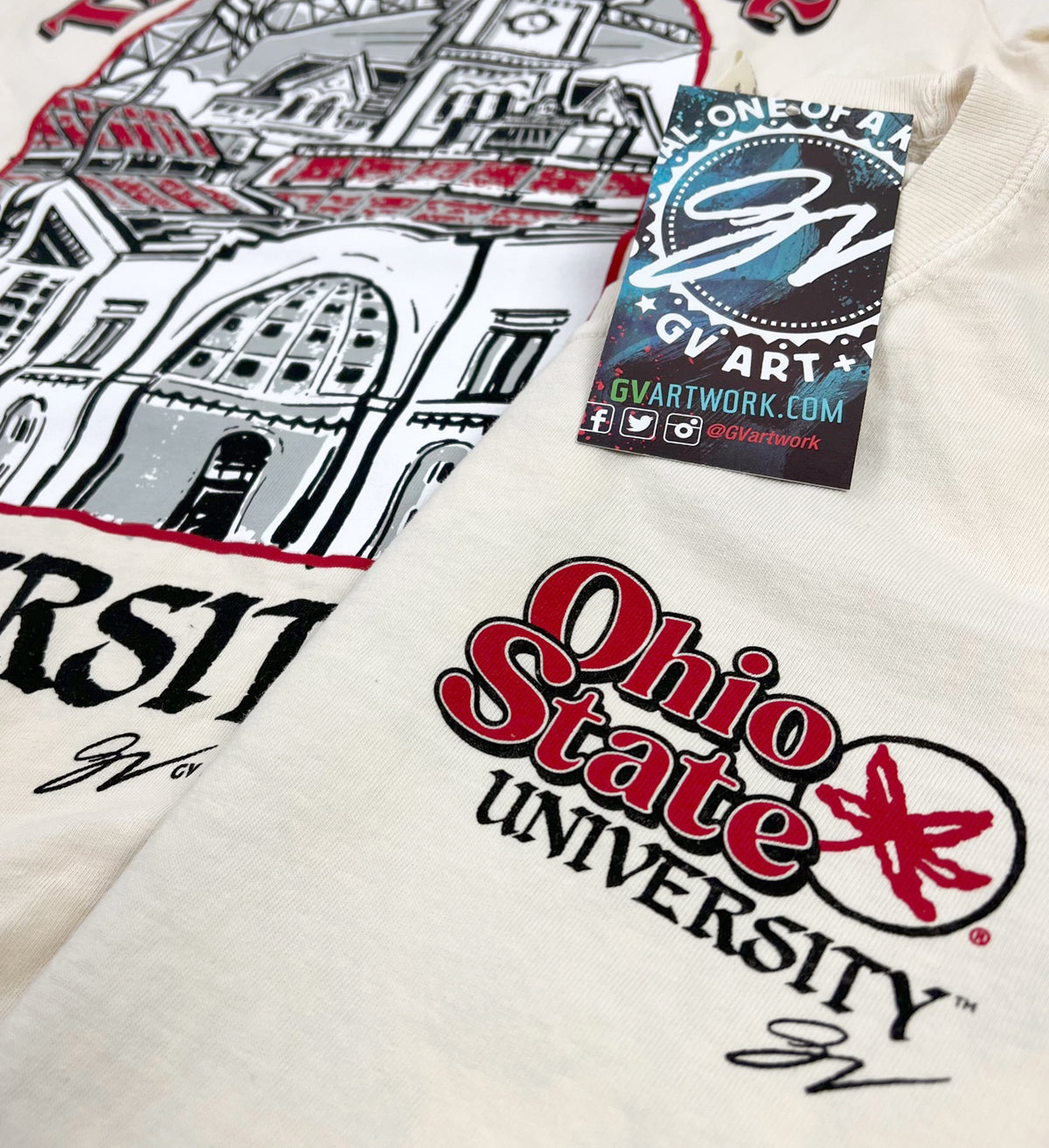 The Ohio State University Artwork T Shirt