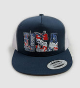 USA 250 Icons Navy Mesh Hat