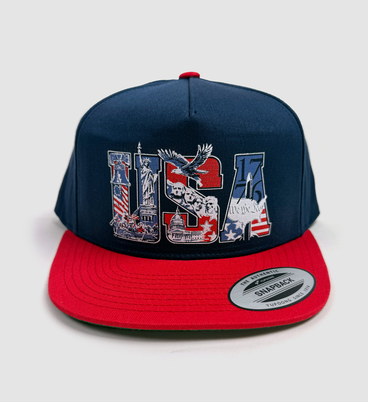 USA 250 Icons Red/Navy Snapback