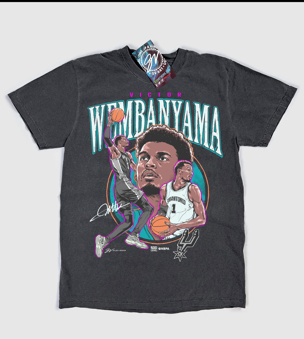 Victor Wembanyama Circle Player T shirt