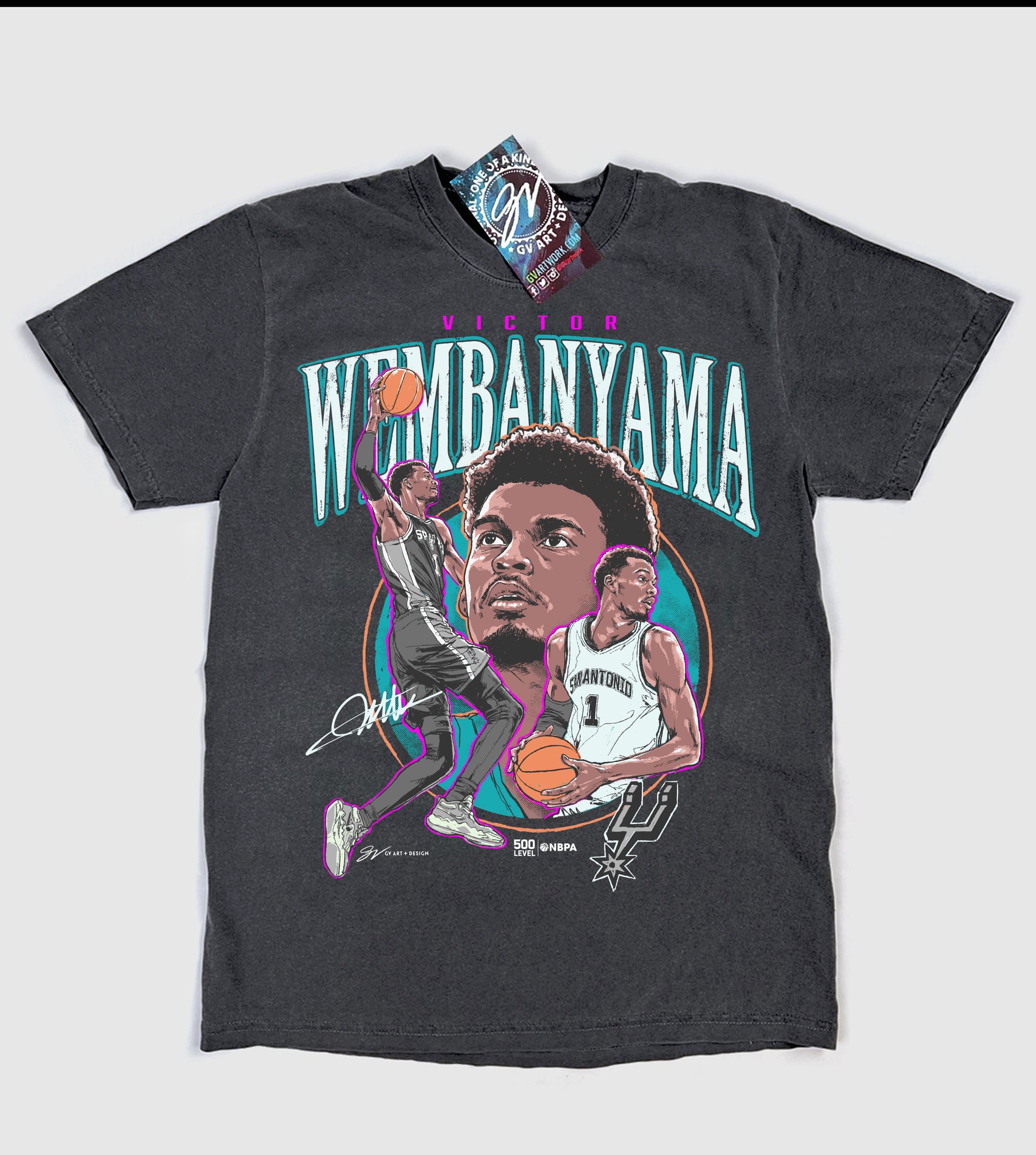 Victor Wembanyama Circle Player T shirt