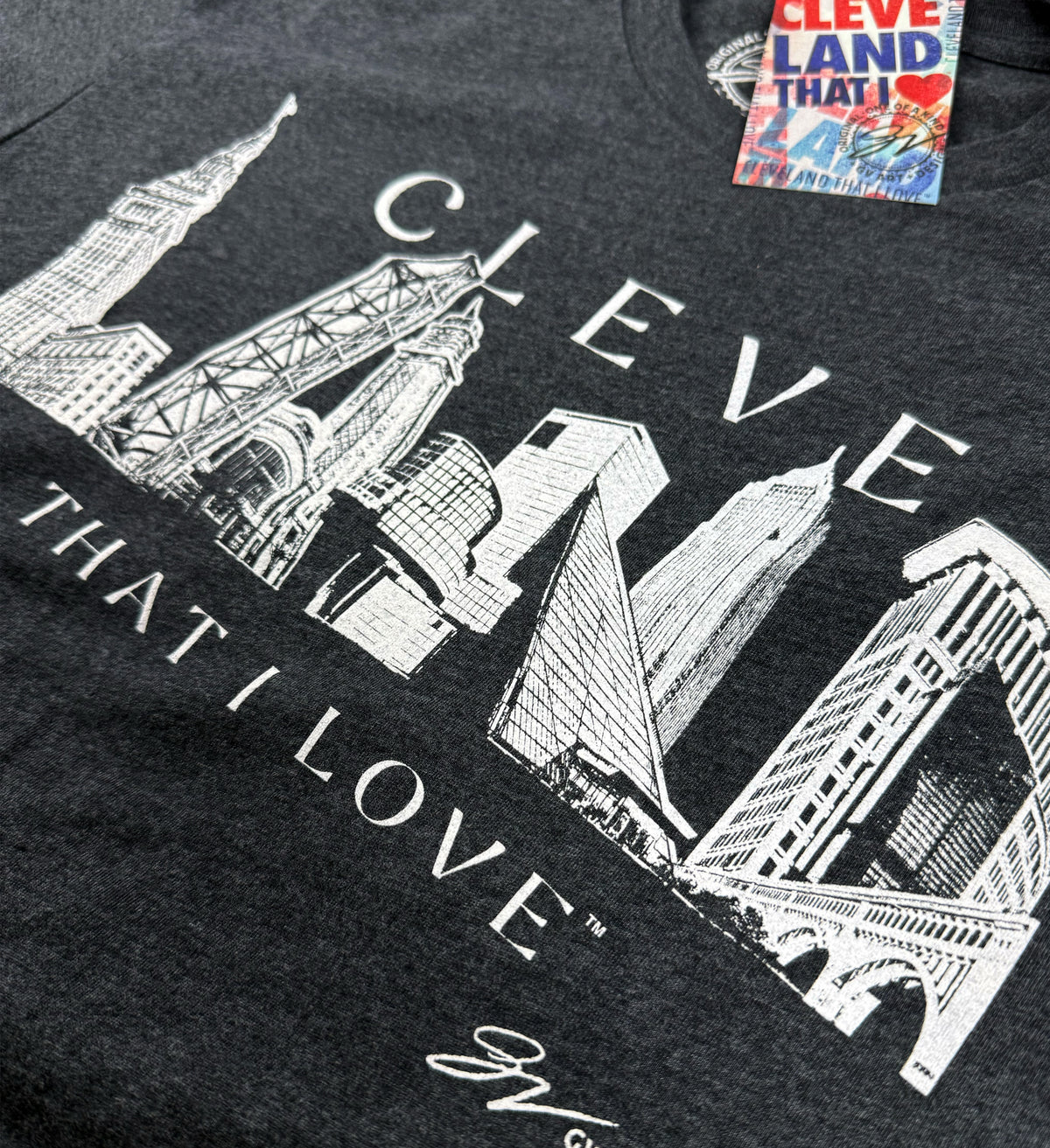 Cleveland LANDmarks T shirt