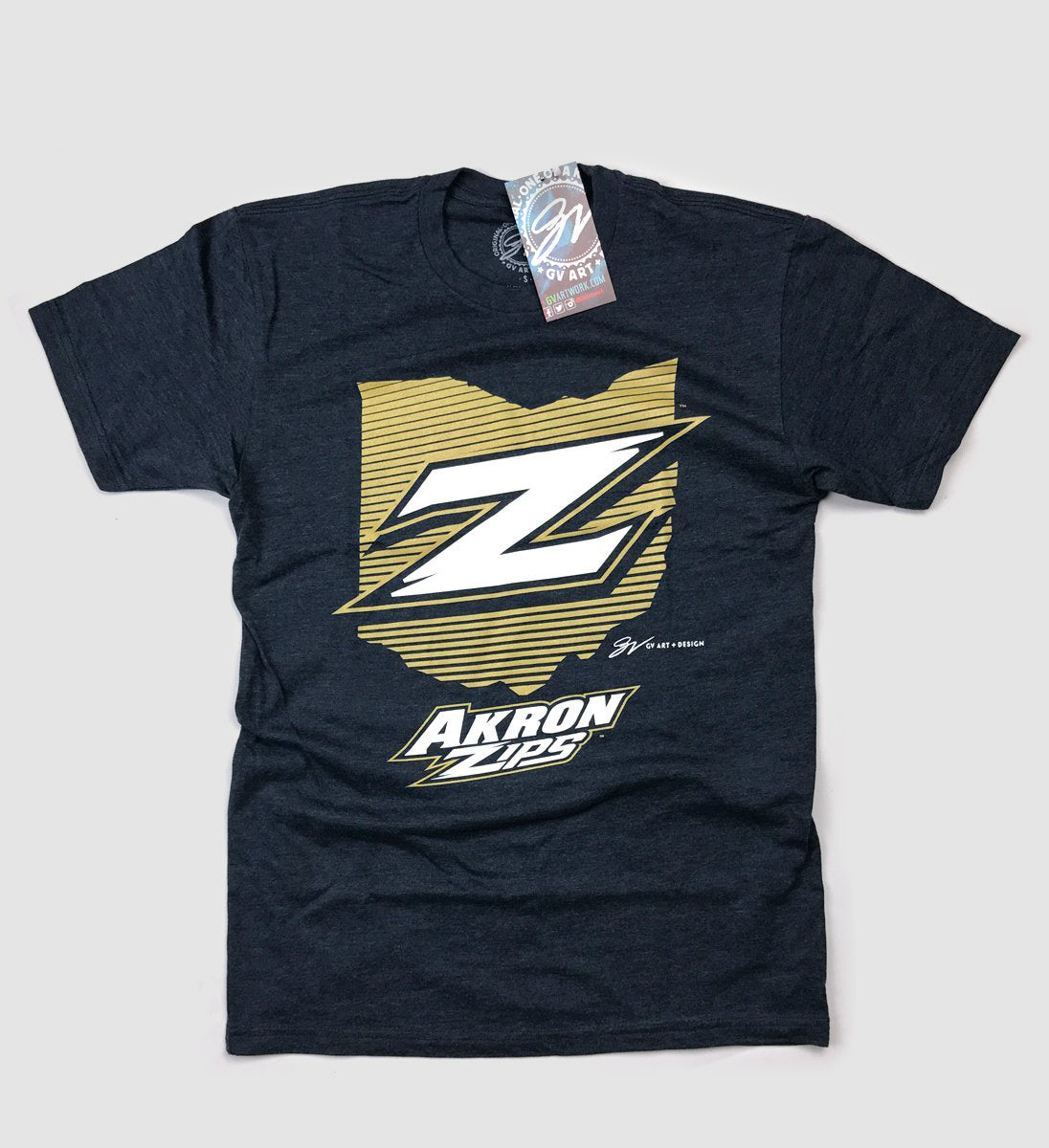 Akron Zips Ohio Z T shirt