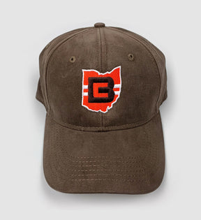 Cleveland CB Ohio Brown Dad Hat