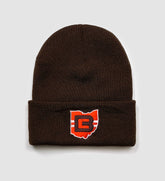 Brown Cleveland CB Ohio Winter Hat