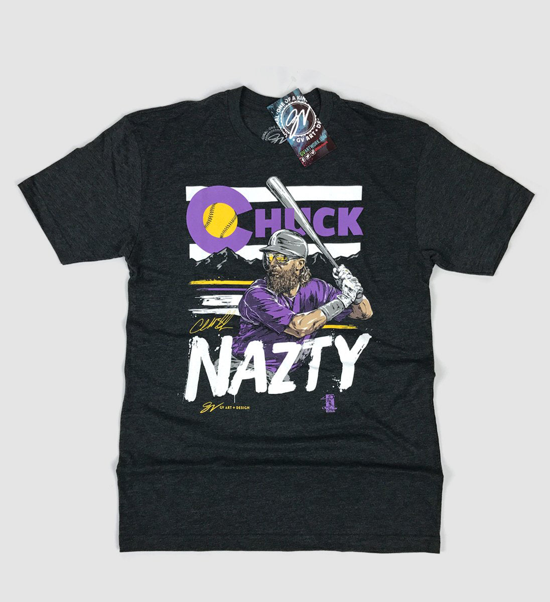 Charlie Blackmon - Chuck Nasty T shirt