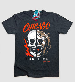 Chicago Football For Life T shirt
