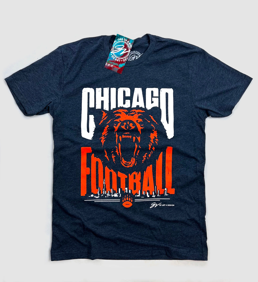 Chicago Football Roar T shirt