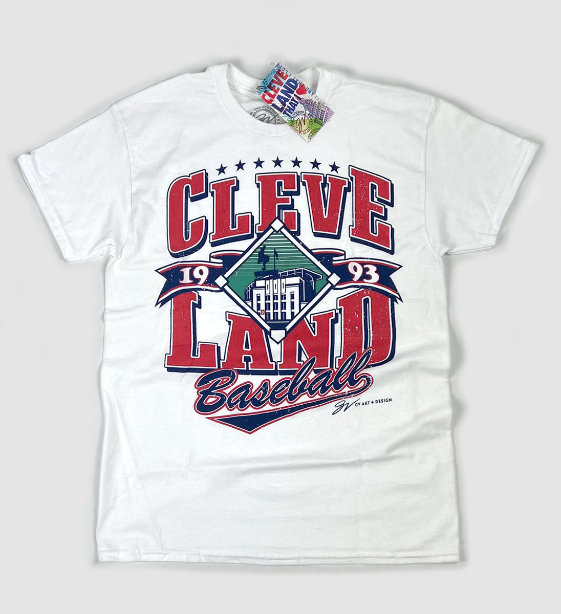 Cleveland Indians Pro Standard Team T-Shirt - Navy