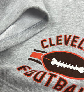 Cleveland Football Stripe Sweat Shorts with Pockets