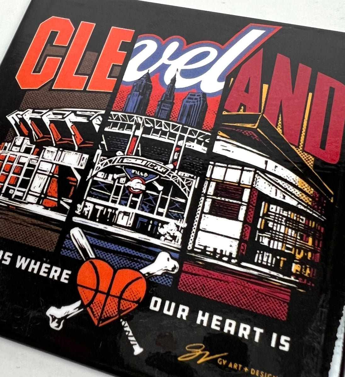 Cleveland Home Is Where Magnet