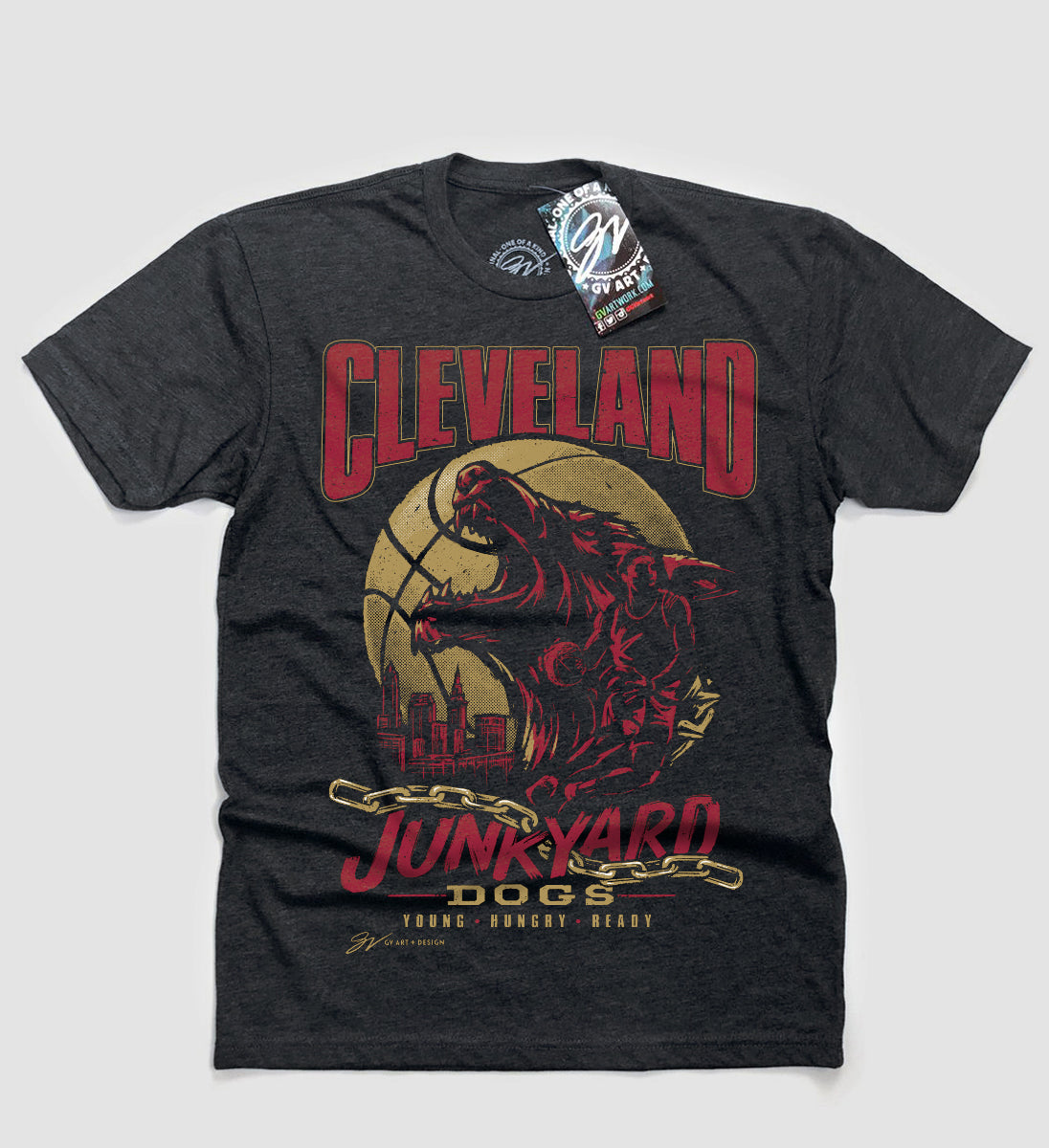 Cleveland Basketball Junkyard Dogs T shirt