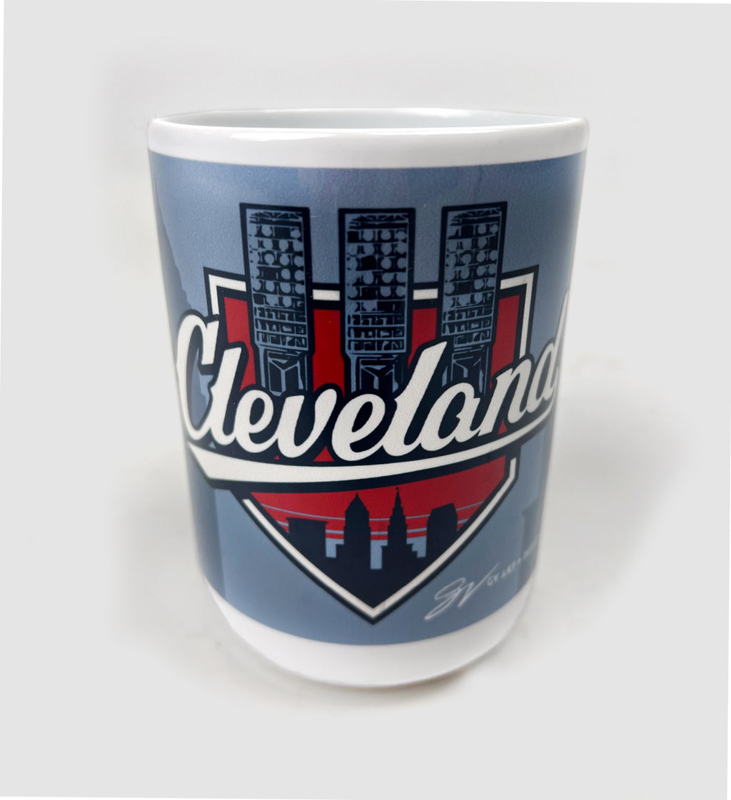 Cleveland Guardians Baseball Beer Mug