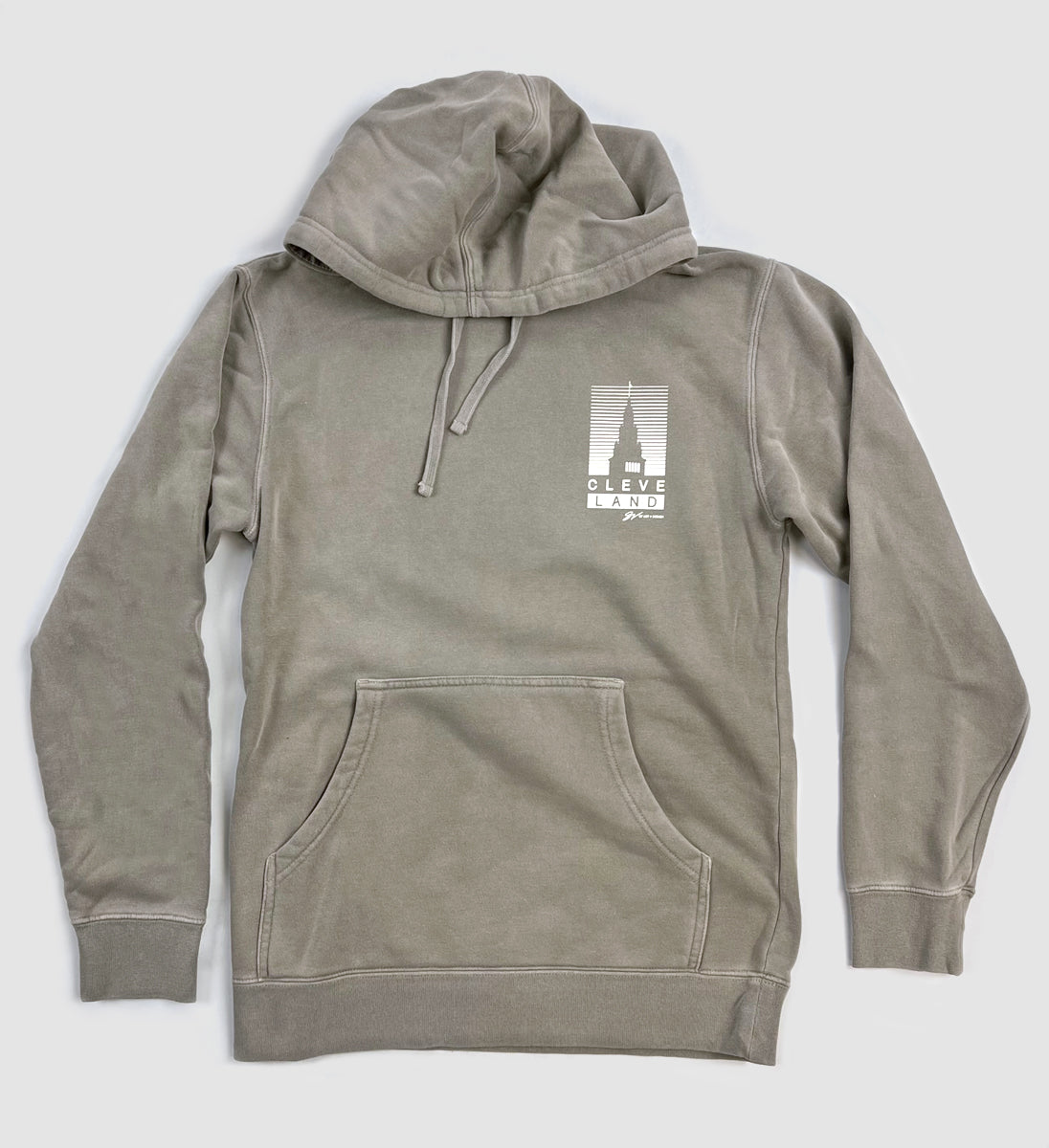 Cleveland Skylines Cement Hooded Sweatshirt