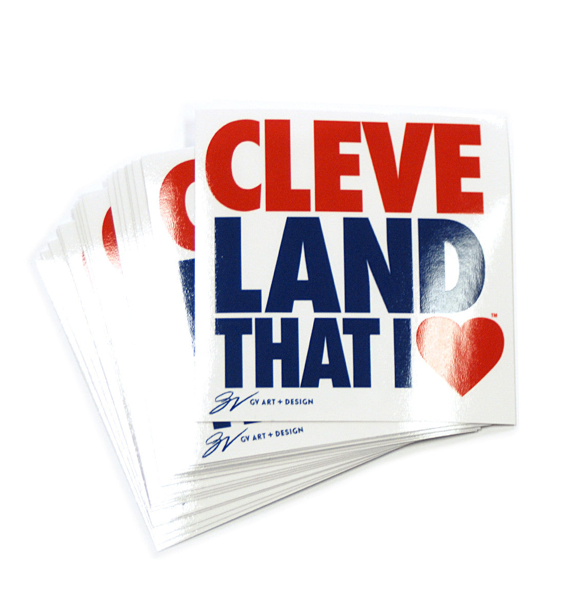 Original Cleveland That I Love Sticker