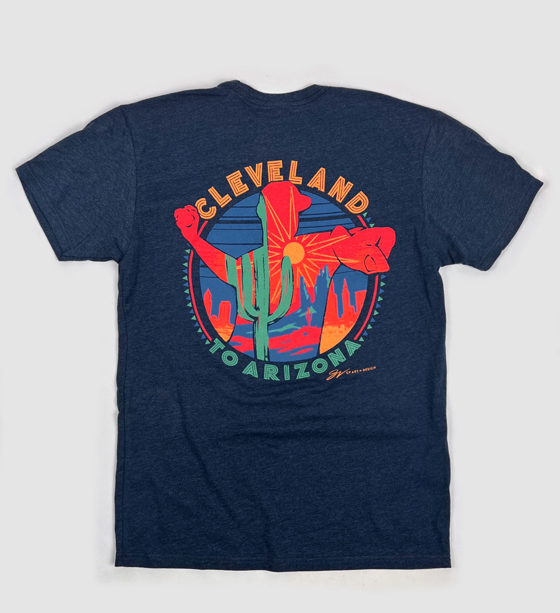 Cleveland To Arizona Spring Baseball T shirt