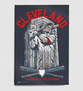 Cleveland Baseball Guardian Canvas Artwork