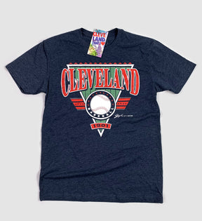 Vintage Cleveland Baseball Navy T shirt