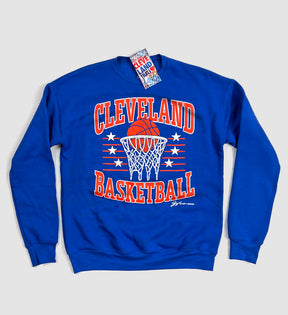 Cleveland Basketball Vintage Crew Sweatshirt