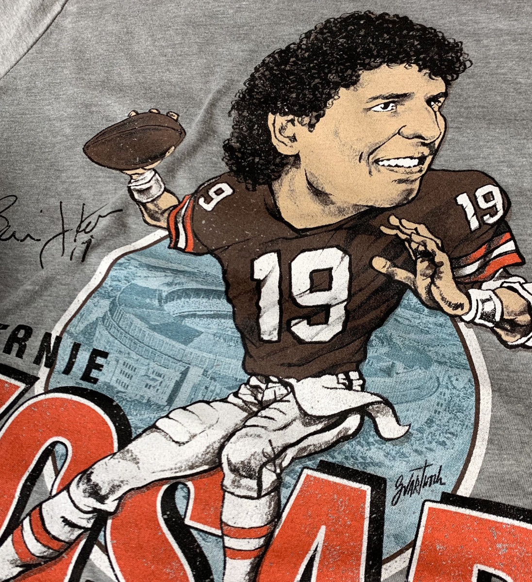 Vintage Bernie Kosar Caricature T shirt