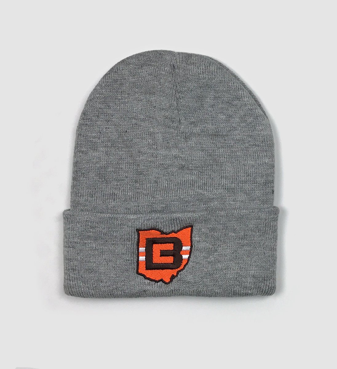 Grey Cleveland CB Ohio Winter Hat