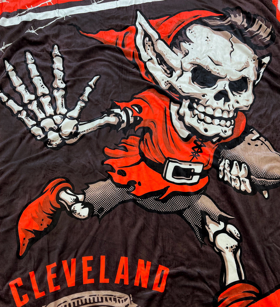 Cleveland Football For Life Blanket