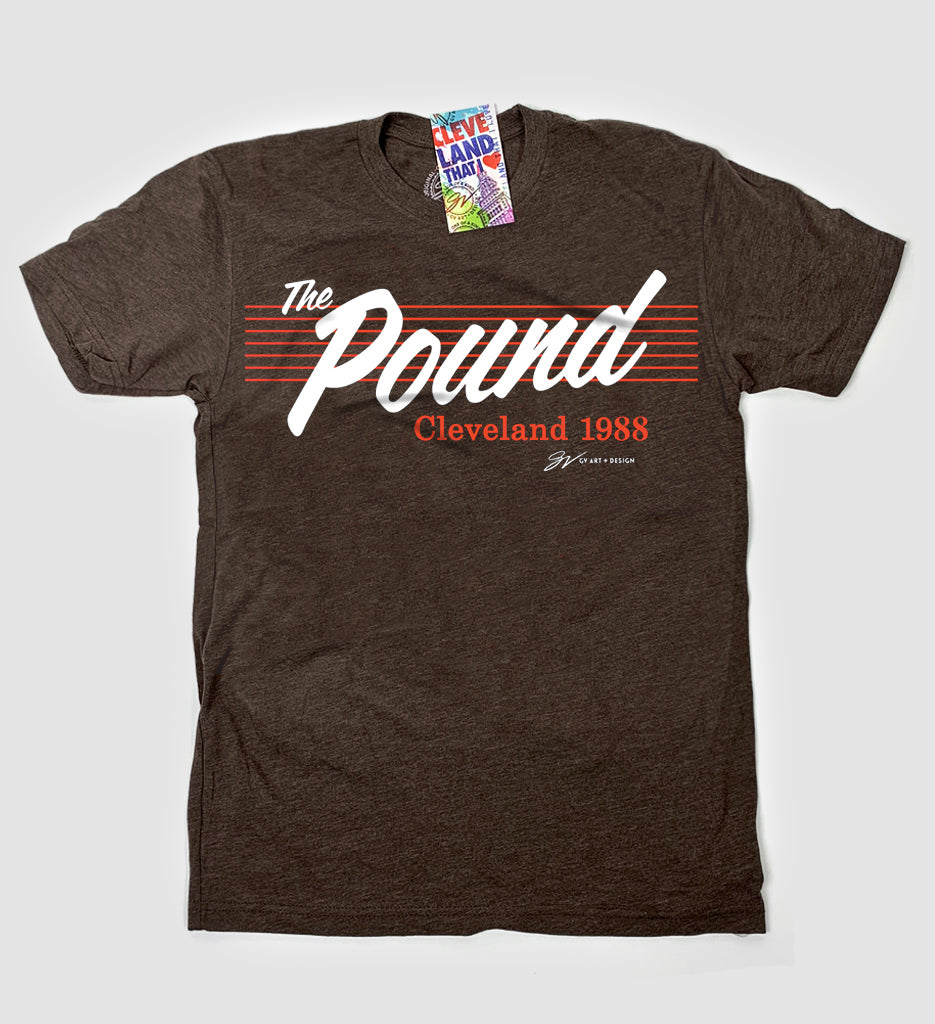 "The Pound" Cleveland Football T shirt