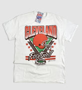 Cleveland Football Retro White T shirt