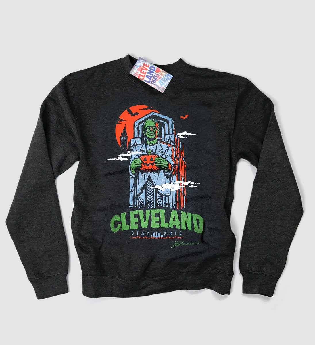 Cleveland Guardians Football Summer Stadium art shirt, hoodie