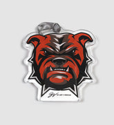 Cleveland Football Dawg Clear Ornament