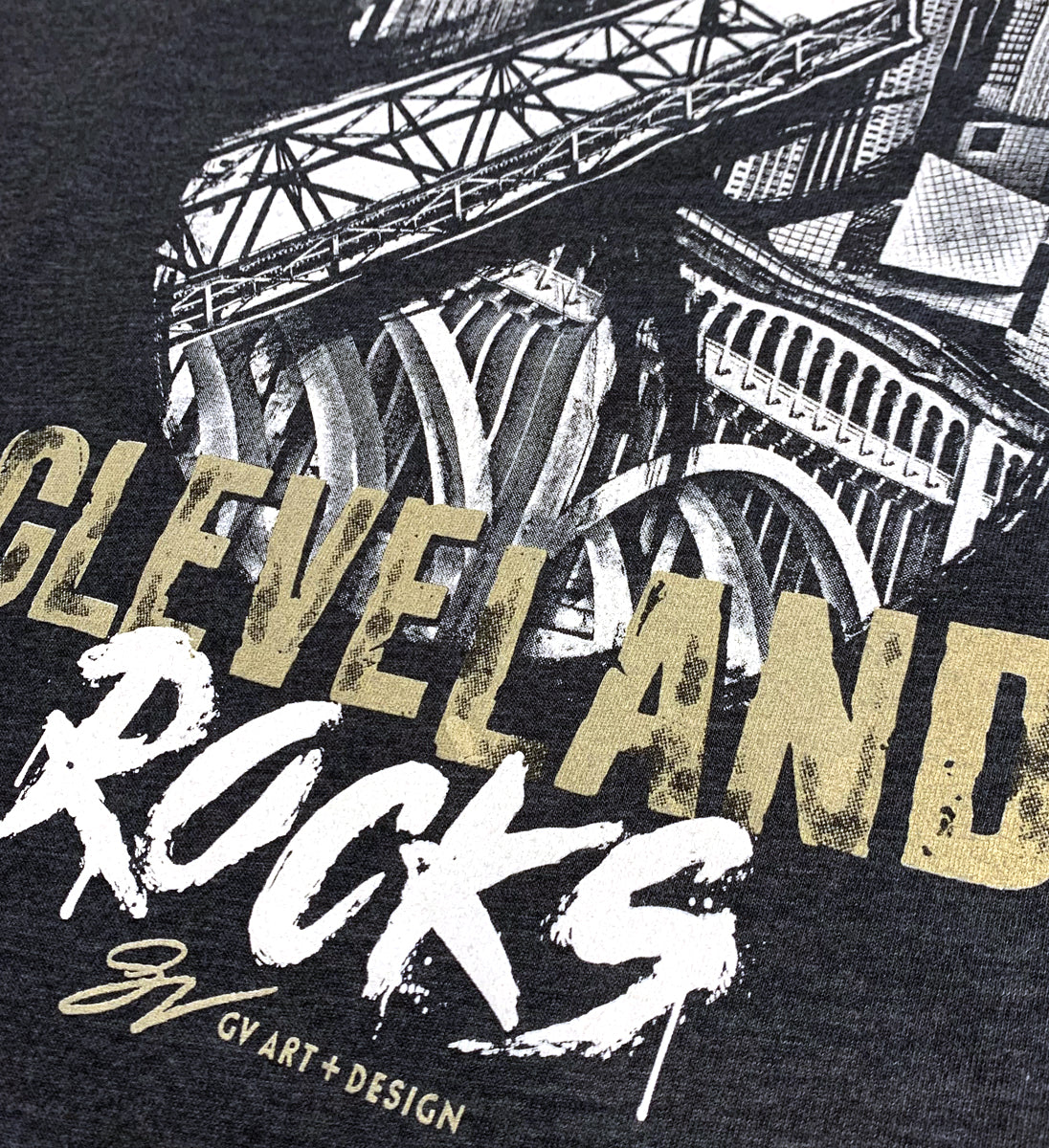 "Cleveland Rocks" Landmarks T shirt
