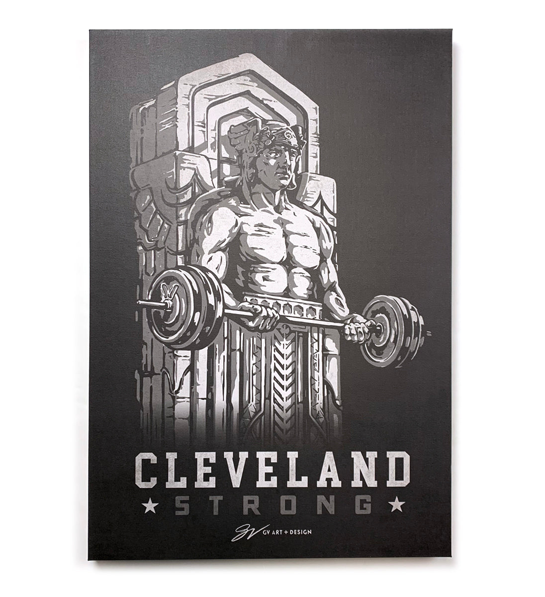 Cleveland Strong Guardian Canvas Artwork