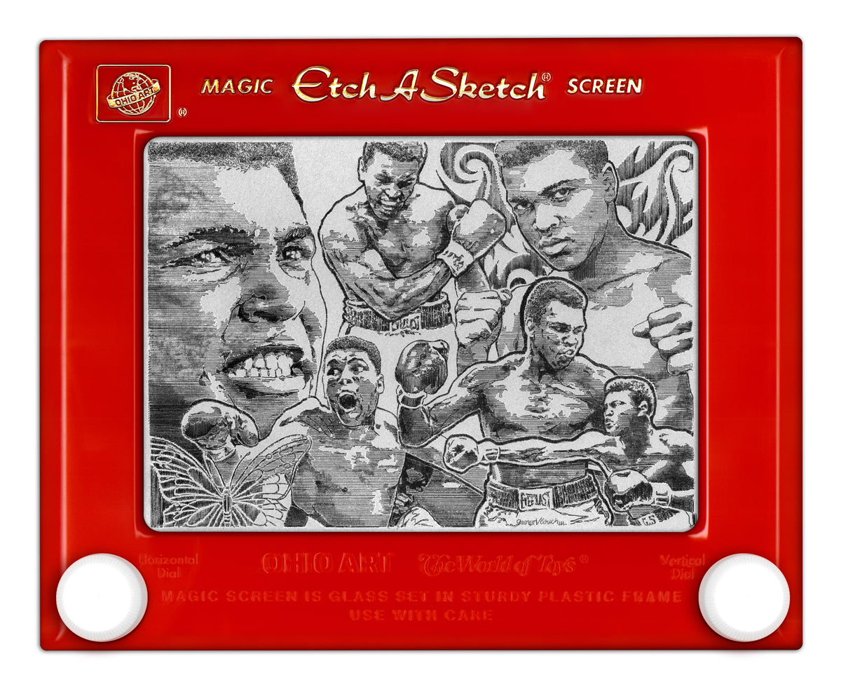 Original Muhammad Ali Etch A Sketch
