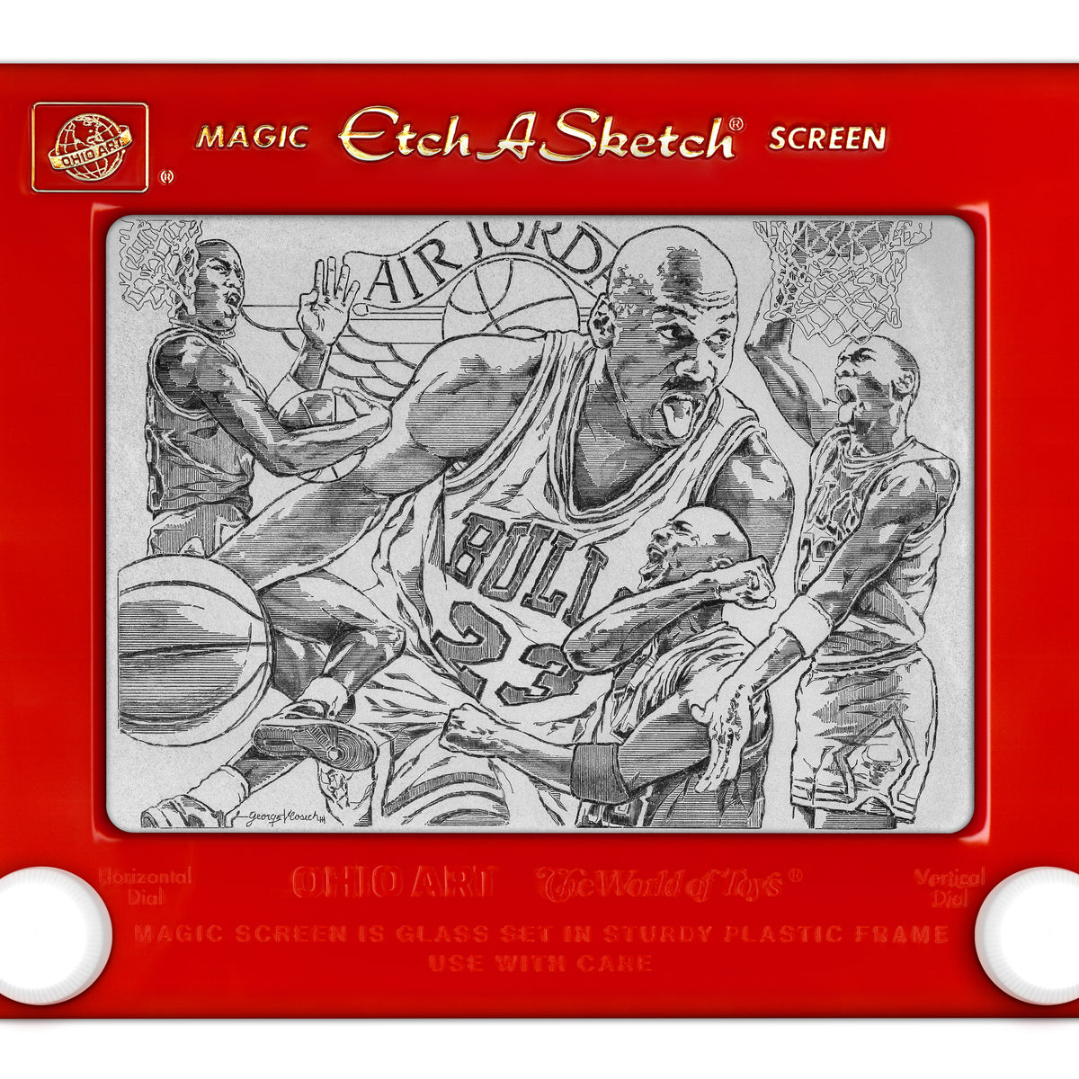 New York Etch A Sketch Print