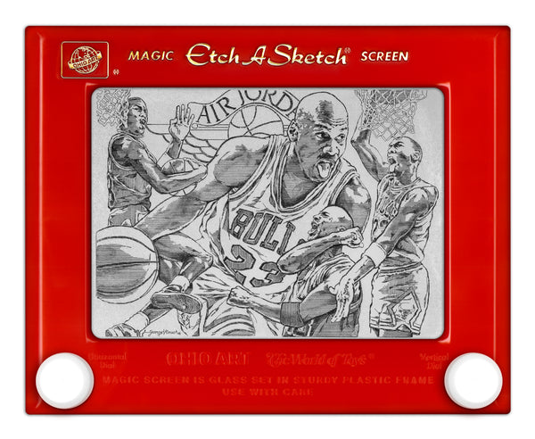 Original Michael Jordan Etch A Sketch