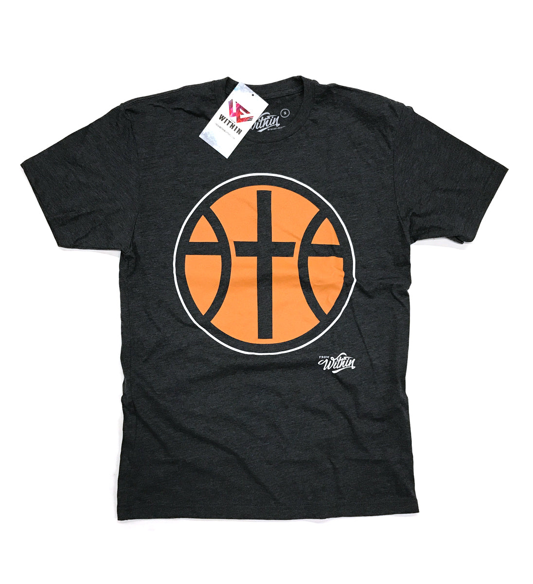 From Within - Faith, Family, Basketball Logo T shirt