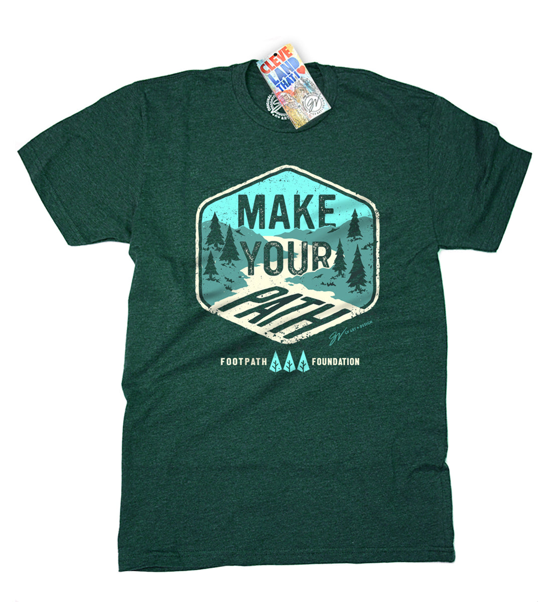 Footpath Foundation "Make Your Own Path" T Shirt