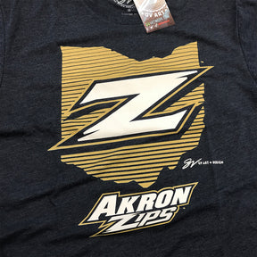 Akron Zips Ohio Z T shirt