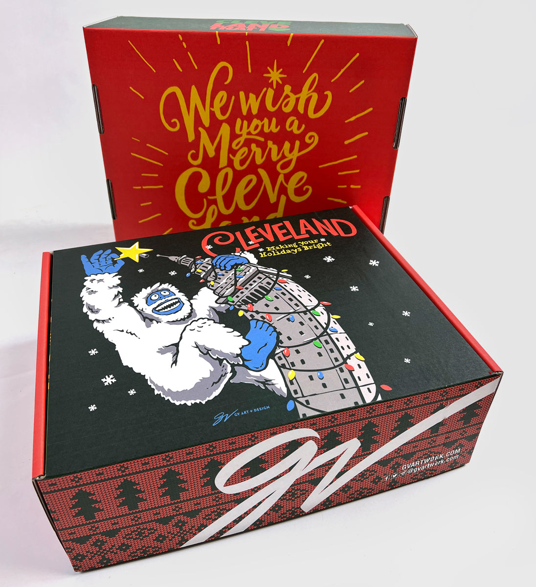 Cleveland Christmas Gift Box