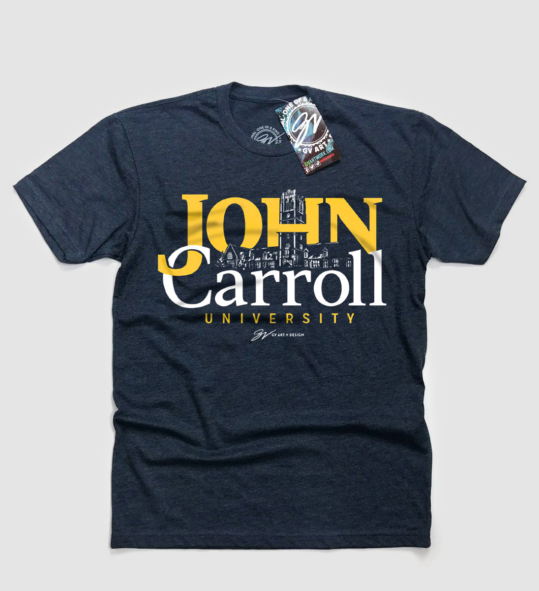 John Carroll Tower T shirt