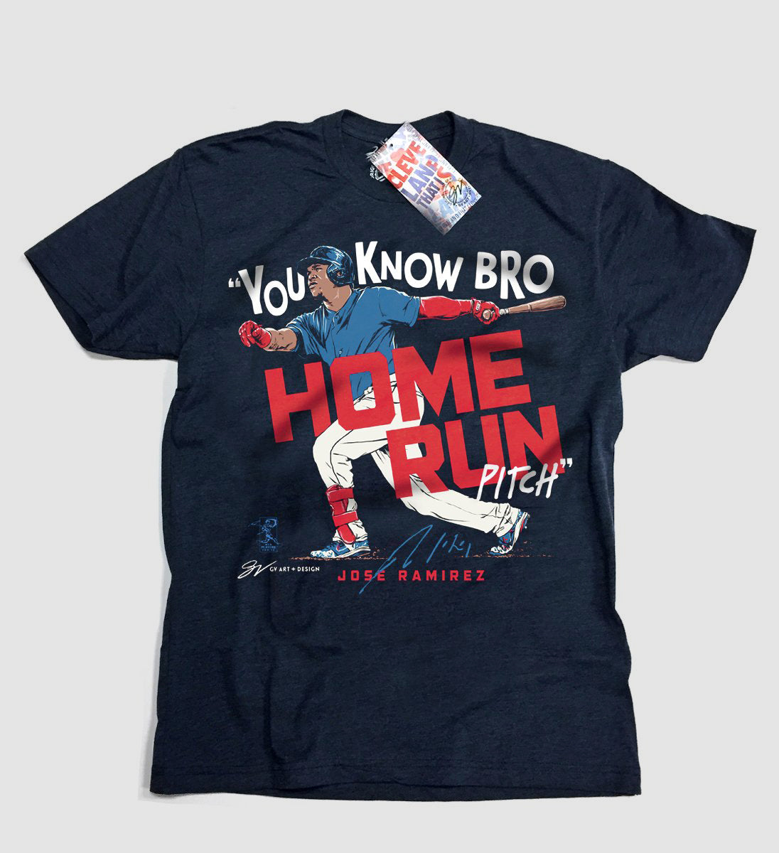 HOME RUN PITCH Jose Ramirez T shirt