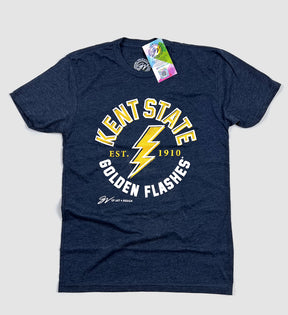 Navy Kent State Circle T shirt