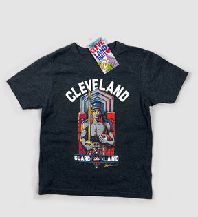 Kids Cleveland Guard The Land T Shirt