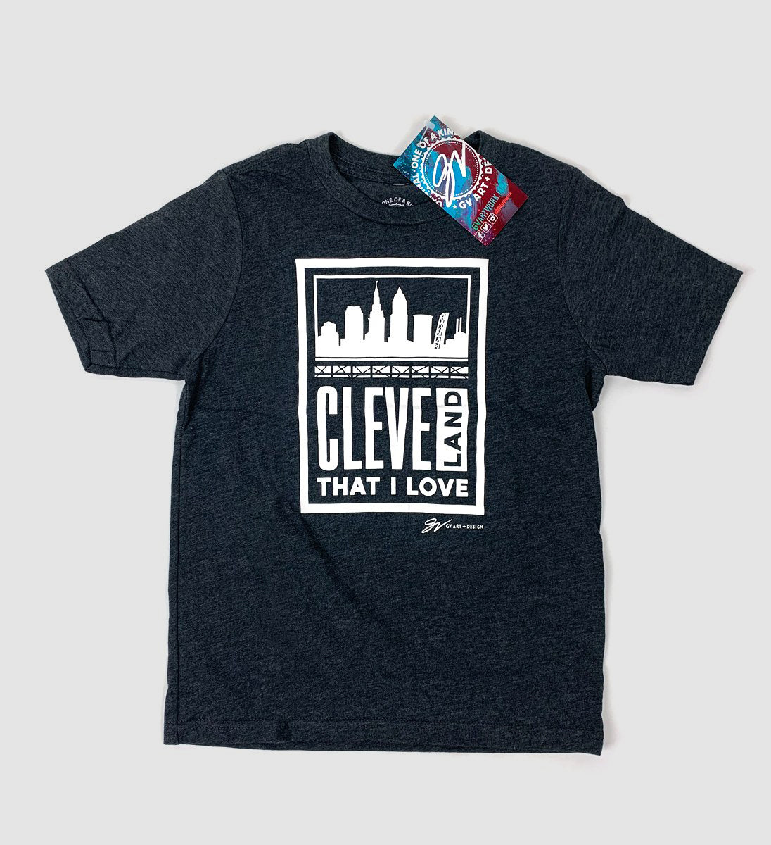 Block Cleveland That I Love Kids Shirt