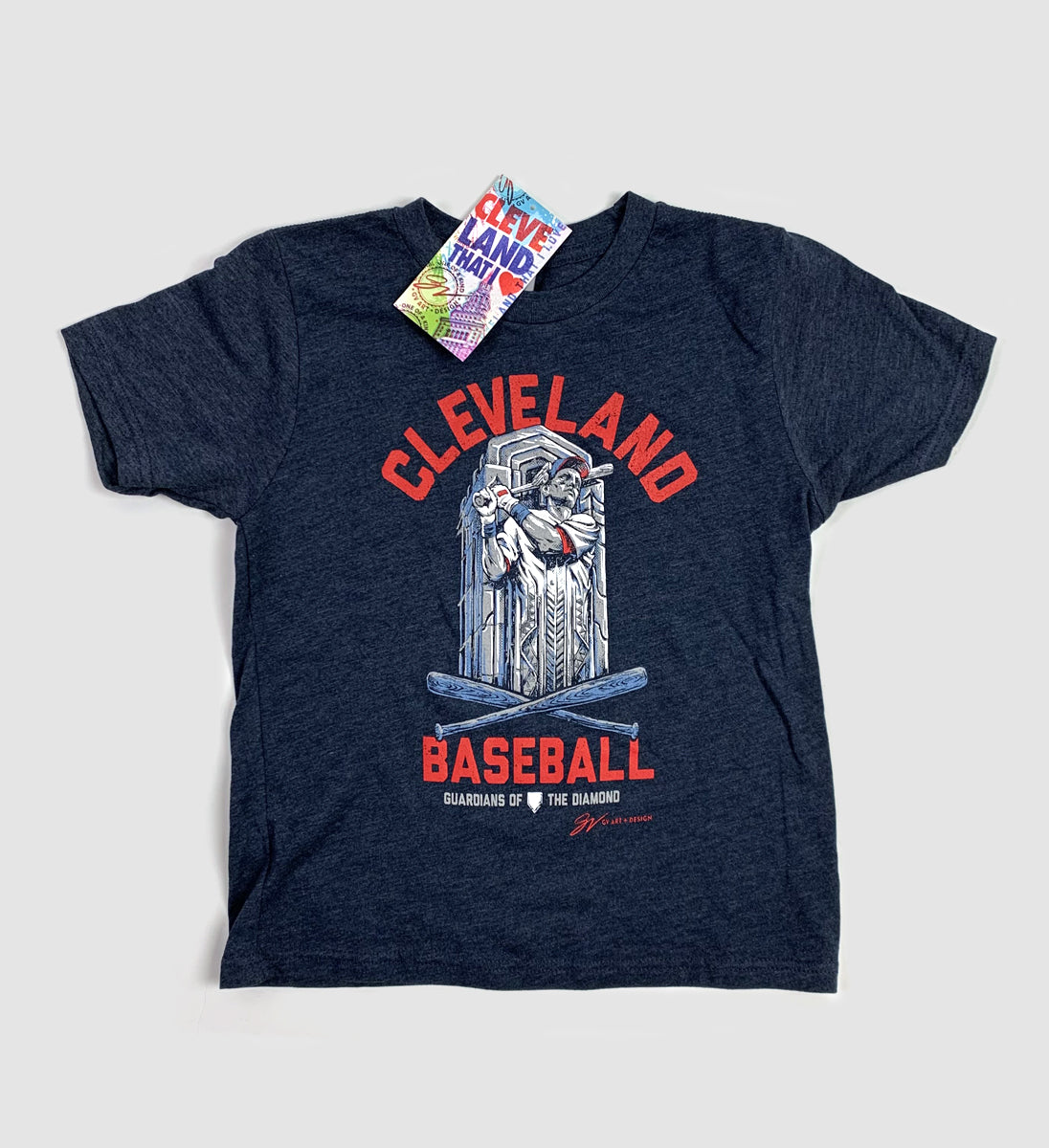 Kids Cleveland Baseball Guardian T shirt