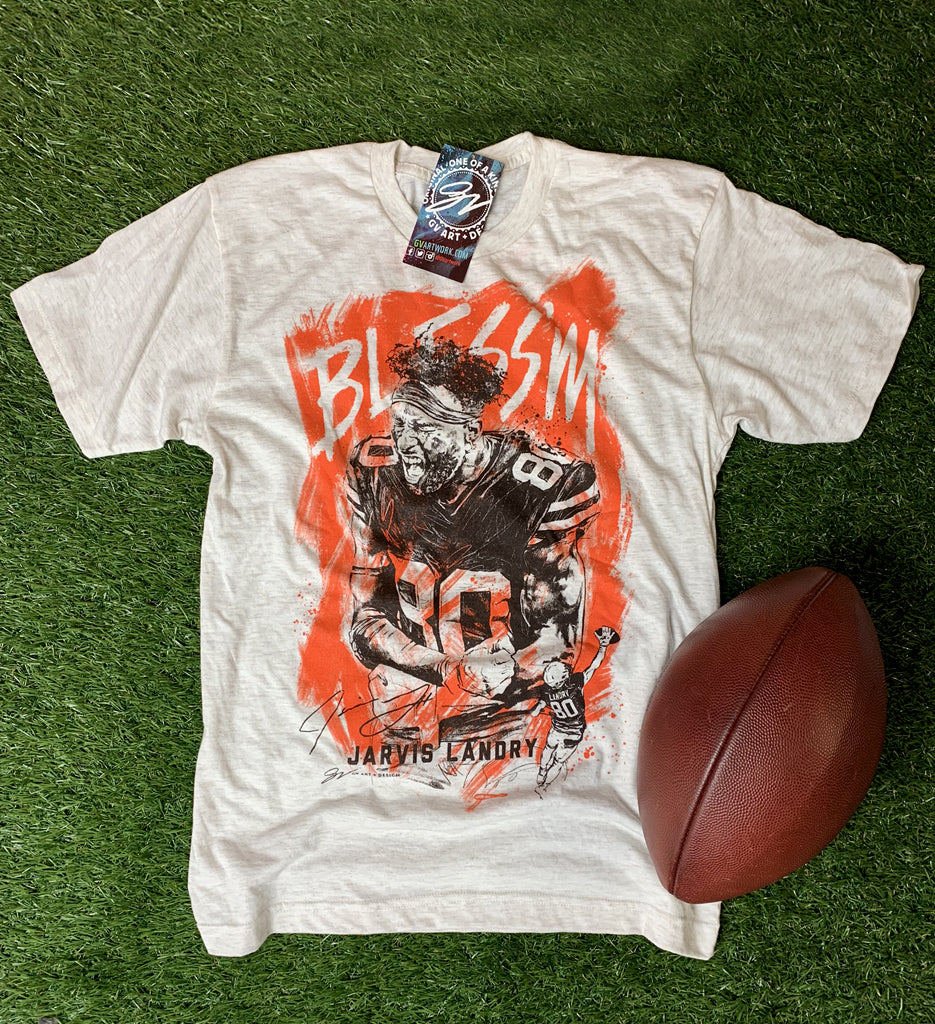 Jarvis Landry Bless'm Artwork T shirt